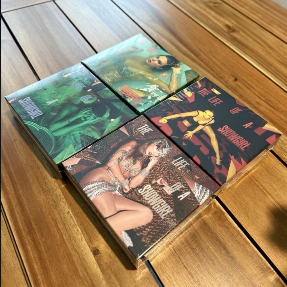 Taylor Swift Deluxe CD Box Set of 4 Life of a Showgirl LIMITED